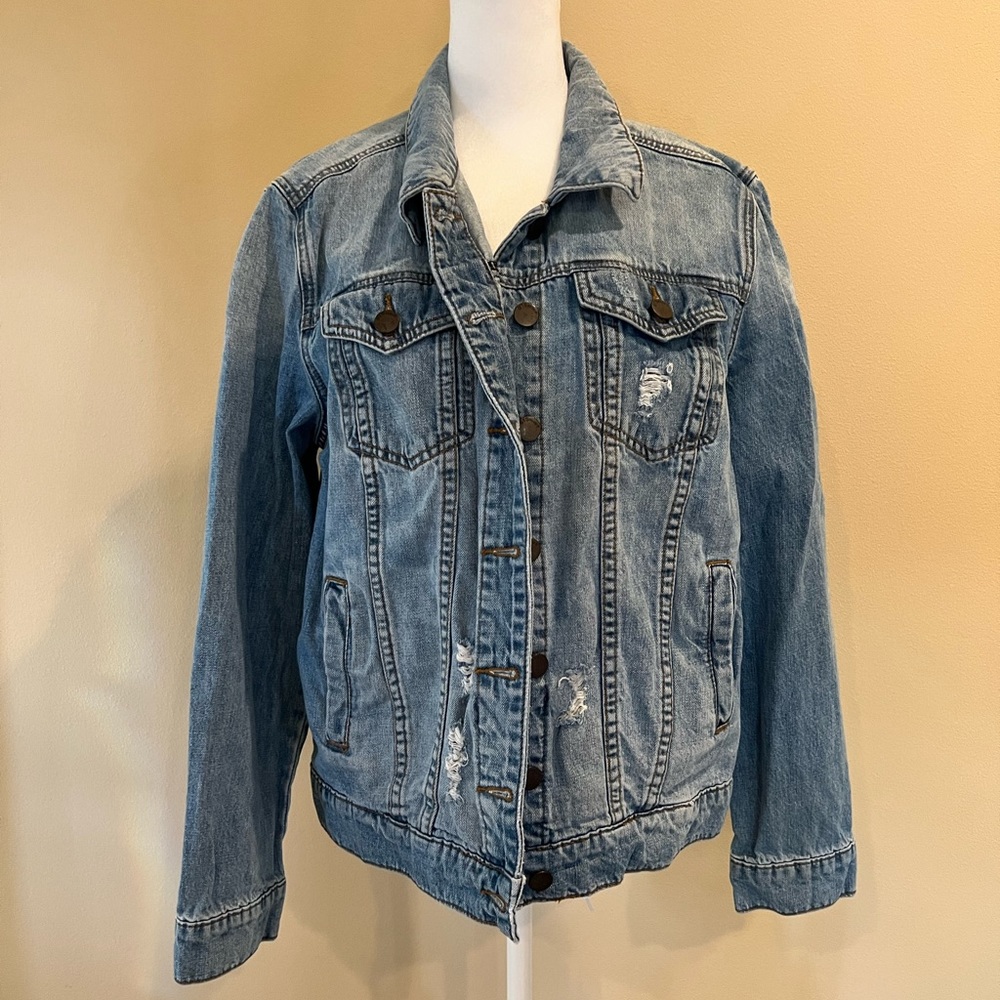 Lady Gang Denim Jacket Size Small